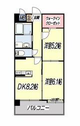 サンフェスタ帯山の物件間取画像